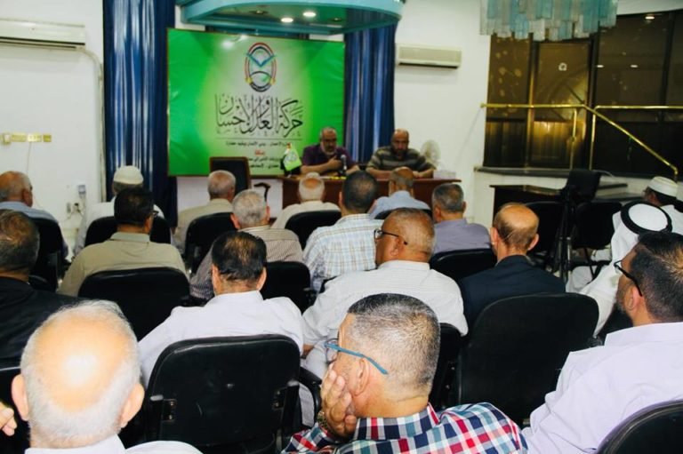 خلال لقاءه نخبة من بغداد،، النجم يناقش واقع مناطق الكرخ وماتعانيه من مشاكل