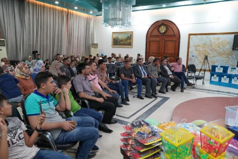 المكتب الإعلامي يقيم حفل توزيع جوائز المسابقة الرمضانية