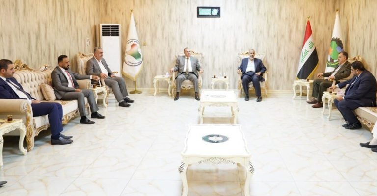 رئيس ديوان الوقف السني يزور حركة العدل والإحسان