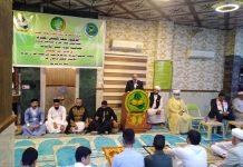 النجم خلال حفل المولد بمنطقة الدورة: ضرورة رعاية الشباب القرآني