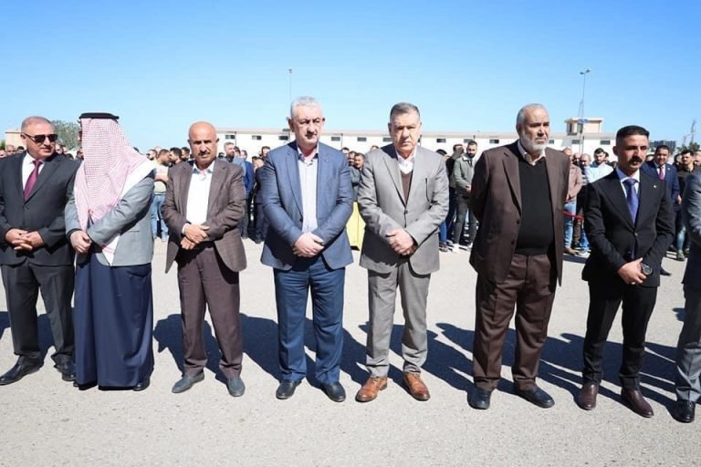 قيادة الحركة تحضر جنازة السامرائي رحمه الله