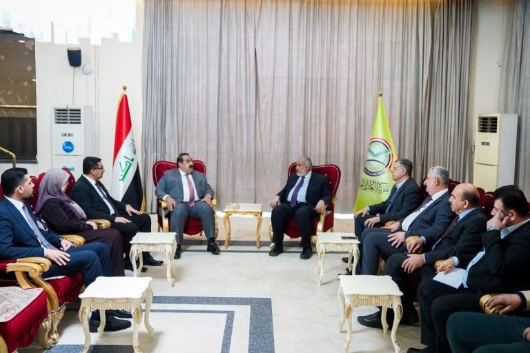 النجم يستقبل رئيس تحالف العزم
