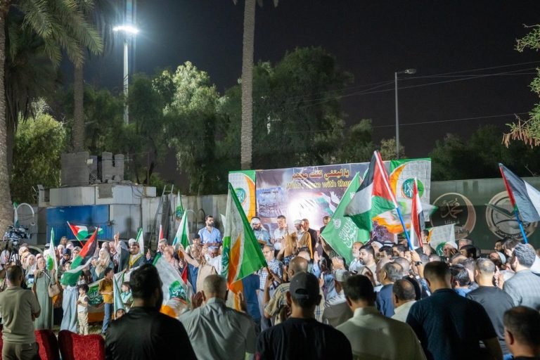 حركة العدل والإحسان تتضامن مع أسطول الصمود