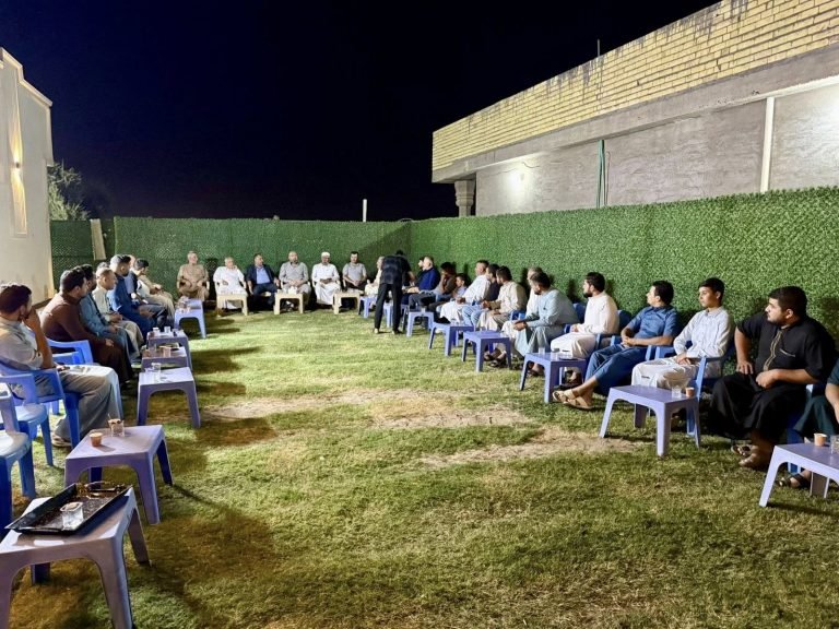 حركة العدل والإحسان تعقد لقاءً في منطقة عرب جبور لمناقشة الأوضاع الانتخابية