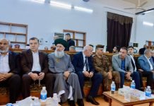 وفد من حركة العدل والإحسان يؤدي واجب العزاء بالشهيد صفاء الحجازي