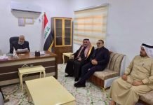 الدكتور النجم يزور مقر حركة العدل والإحسان في صلاح الدين