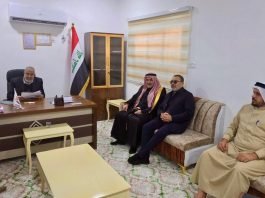 الدكتور النجم يزور مقر حركة العدل والإحسان في صلاح الدين