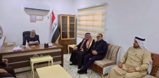 الدكتور النجم يزور مقر حركة العدل والإحسان في صلاح الدين