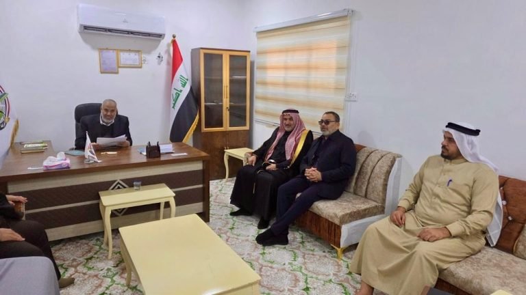 الدكتور النجم يزور مقر حركة العدل والإحسان في صلاح الدين