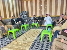 النجم يقدم التعازي بوفاة الحاج صالح الجميلي