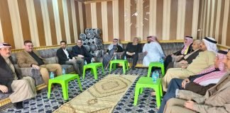 النجم يقدم التعازي بوفاة الحاج صالح الجميلي