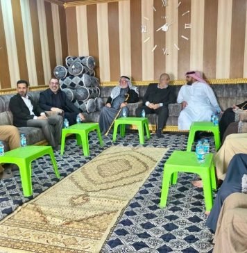 النجم يقدم التعازي بوفاة الحاج صالح الجميلي